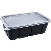 一次性碗带盖方形汤盒外卖打包日式小菜快餐盒带盖甜品糖水盒