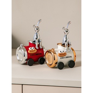 Creative Toothpick Cartridge Toothpick Storage Box Home Light Luxury Ornaments Rotating Sign-out Household Personalized Jar