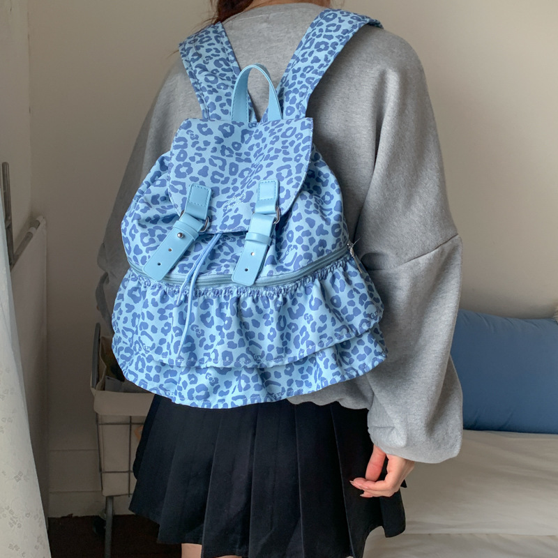 书包女生初中生大容量可爱甜美学院风双肩包旅行轻便洋气百搭背包|undefined