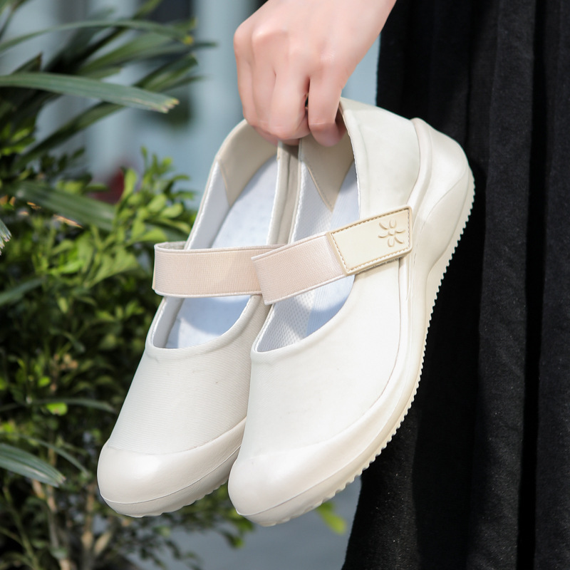 2023 spring and summer new cross-border Korean style white shoes women's lightweight casual breathable trendy street shooting shoes women's shoes