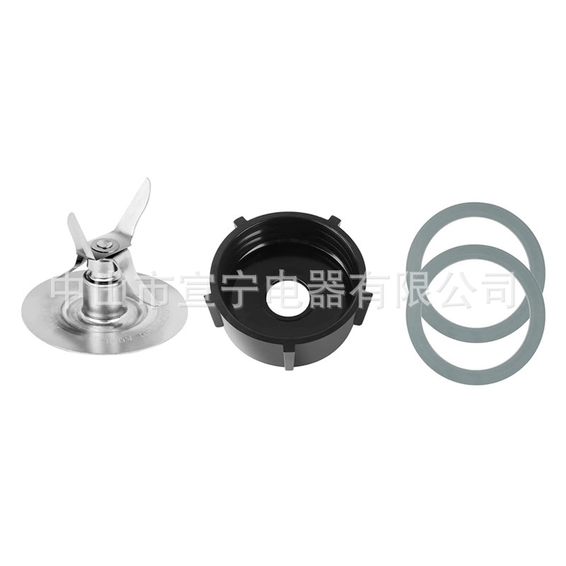 Accesorios de máquina de jugo de venta caliente de comercio electrónico transfronterizo Acero inoxidable 4 / 6 página cuchillo base compatible con Osterizer y Osterizer
