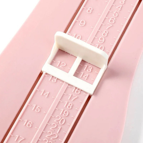 Baby Foot Measuring Tool, Children's Insoles Foot Length Ruler, Infant Shoe Size Measurement Tool for Ages 0-8, Shoe Buying Essential for Home Use