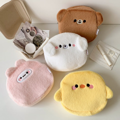 アニメ動物ぬいぐるみ収納バッグ少女かわいいデスクトップ収納まとめバッグ大容量化粧バッグ収納バッグ
