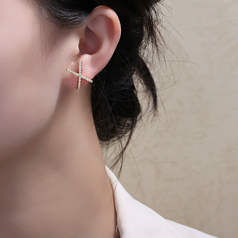 Серебряная игла, летние ретро серьги с zirconia, высокого качества стиль, образец серебра 925, французский стиль
