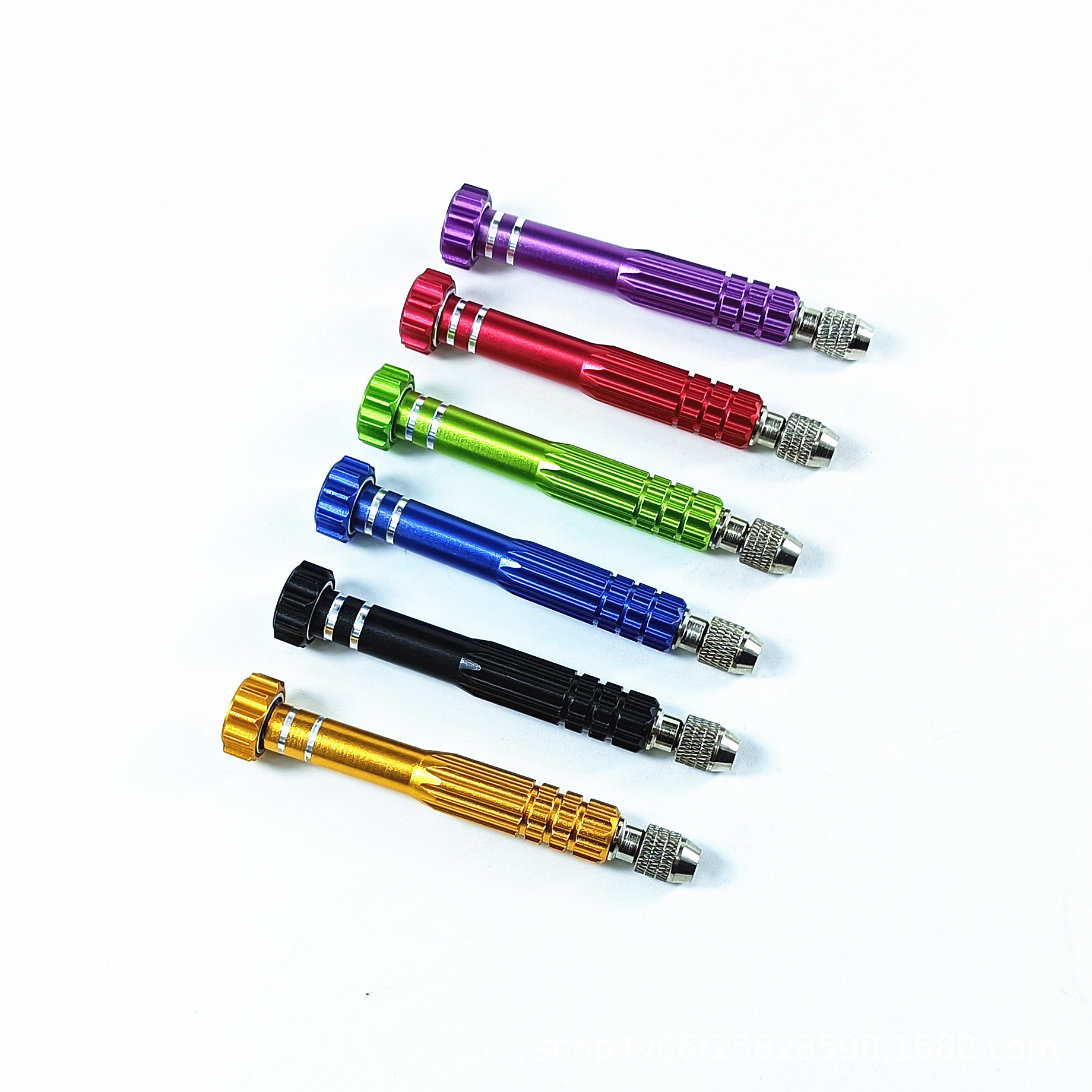 苹果安卓华为5合1五合一螺丝批 铝合金柄S2电子 钛金手机螺丝刀