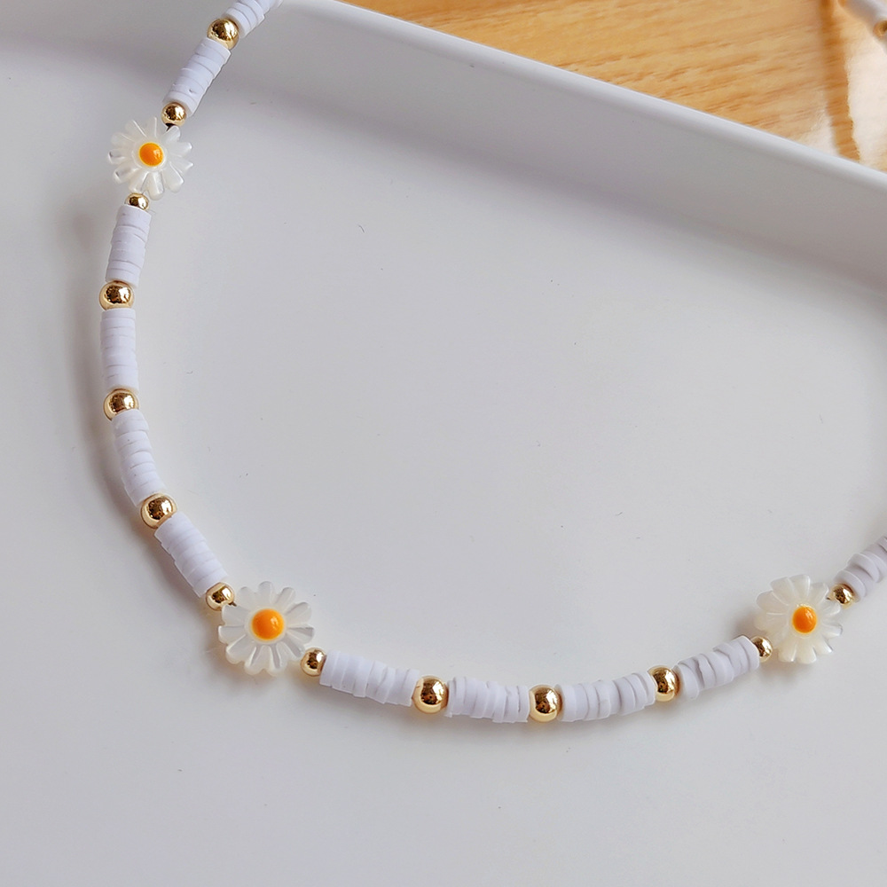 12g Weight Pendant Necklace Classification 1 Piece Quantity Daily Occasion Natural Freshwater Pearl, soft clay Material Heart Shape Pattern Women'S Gender Beaded Design Fashion Style Fashion Heart Shape Natural Freshwater Pearl Soft Clay Beaded Women's Pendant Necklace 4