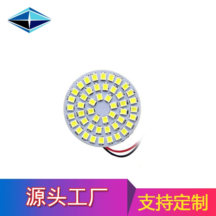 Трансграничный взрыв Автомобильный свет лампа для чтения светодиодный внутренний свет 2835 48smd автомобиль круглый комнатный свет Универсальный потолочный светильник