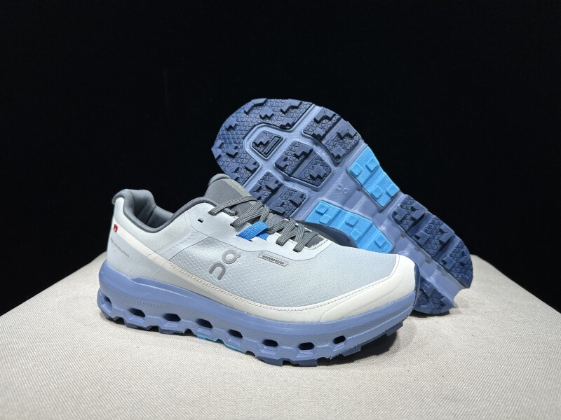 莆田鞋 跨境 On昂跑Cloudvista 2 Waterproof 防泼水缓震越野跑鞋|undefined