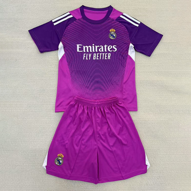 2526西甲联赛皇家马德里巴塞贝蒂斯soccer jerseys球迷版儿童套装|undefined