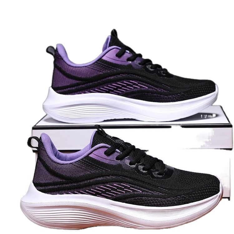 Zapatos de mujer de marca, zapatos deportivos, nuevas zapatillas para correr para mujer, zapatos amortiguadores, zapatos casuales de malla de suela suave, zapatillas para correr transpirables 8838