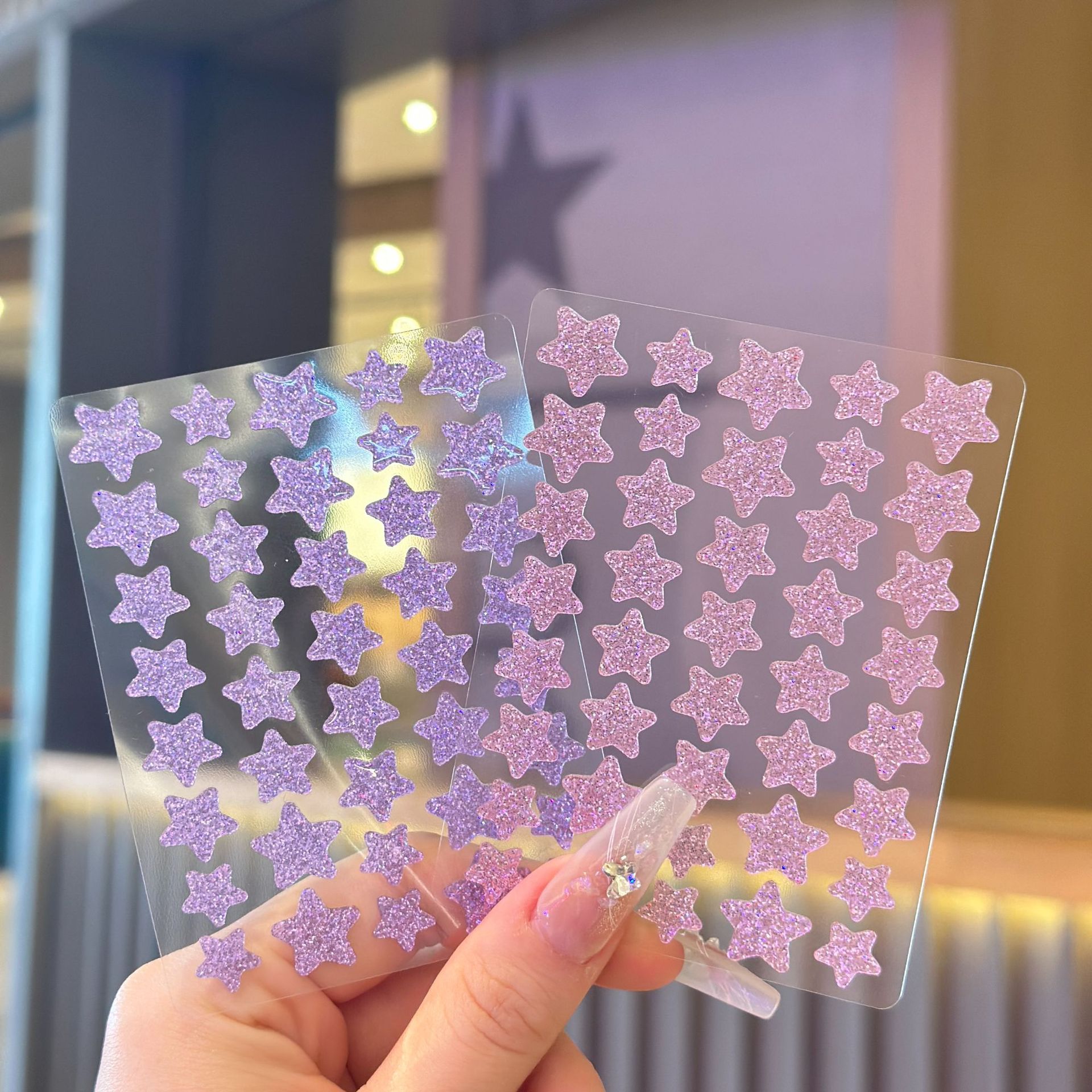 핑크 퍼플(중간 보라색 색상 상자)