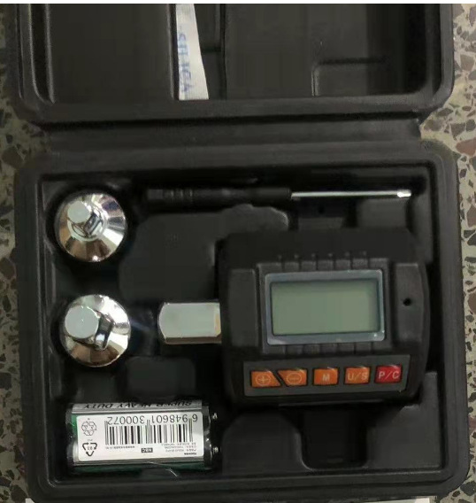 Medidor de par con pantalla digital con llave de trinquete Medidor de par con pantalla digital Medidor de par Mini probador de par