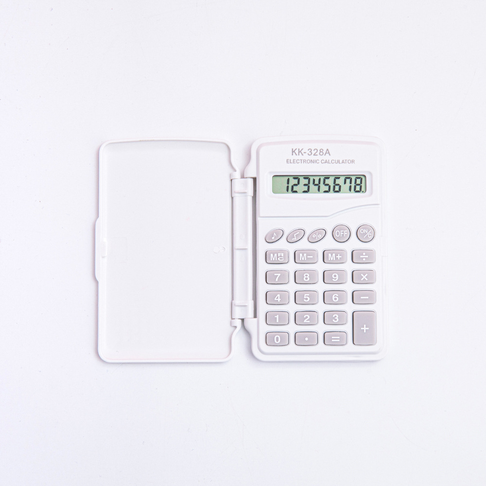 Mini macarón flip pequeña calculadora de color caramelo color alto valor de color portátil al por mayor fábrica directa