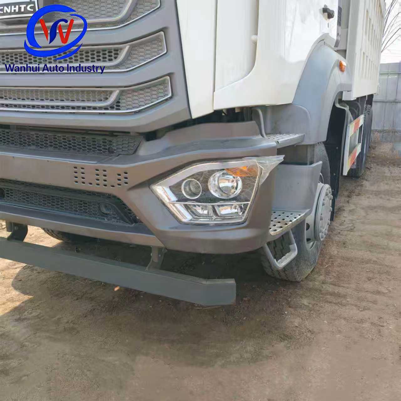 Rear-Turning Dump Truck Howo6*4 for Coal and Sand Transport 8.5m Rear-Turning Dump Truck with Hydraulic Rear Dumping