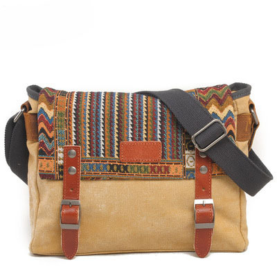 Trend retro ethnic one-shoulder bag