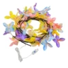 Butterfly leaves (purple blue + red and yellow)