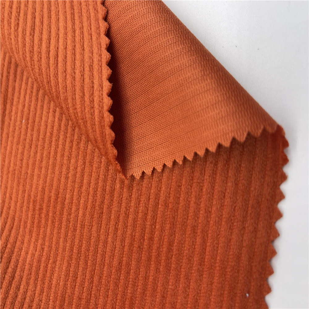 销售全涤纶条绒 灯芯条 3D超柔条 休闲服加厚衬衫条布