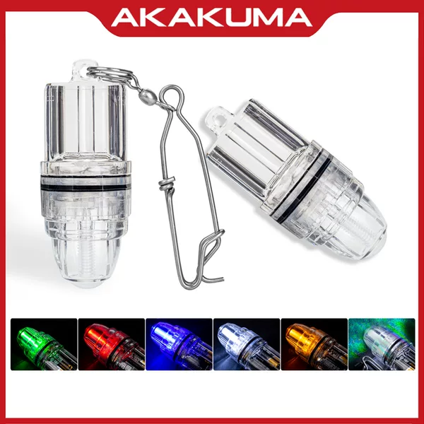 Luya Deep Sea Fish Luring Light Underwater Luminous Light Fish Gathering Light Portable Led Fishing Light Always On/Shining Light