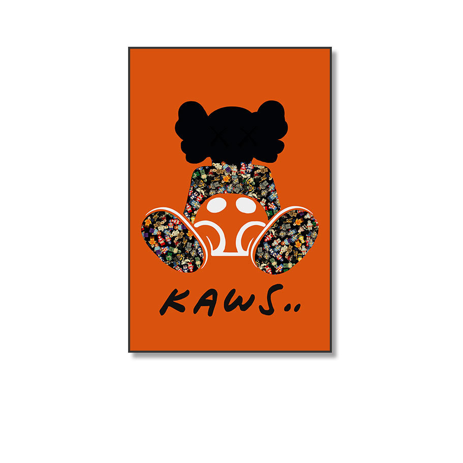 Madera de construcción, persona, decoración física tridimensional, dibujos animados 3D, sala de estar, sofá, pintura colgante, dormitorio, habitación de niños, mural, pintura de porche