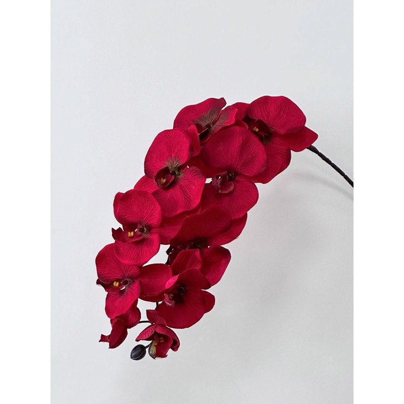 Orquídeas biónicas flores falsas flores decoración floral de lujo ligera flor flor floral floral arreglos floral decoración de la sala de estar ramo de flores