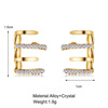 Advanced earrings, European style, high-quality style, wholesale, simple and elegant design