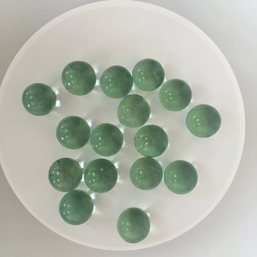 Стеклянные бусины 21 мм, прозрачные стеклянные шарики, стеклянные шарики для игр, самораспылительные бусины для смешивания, поставка производителя