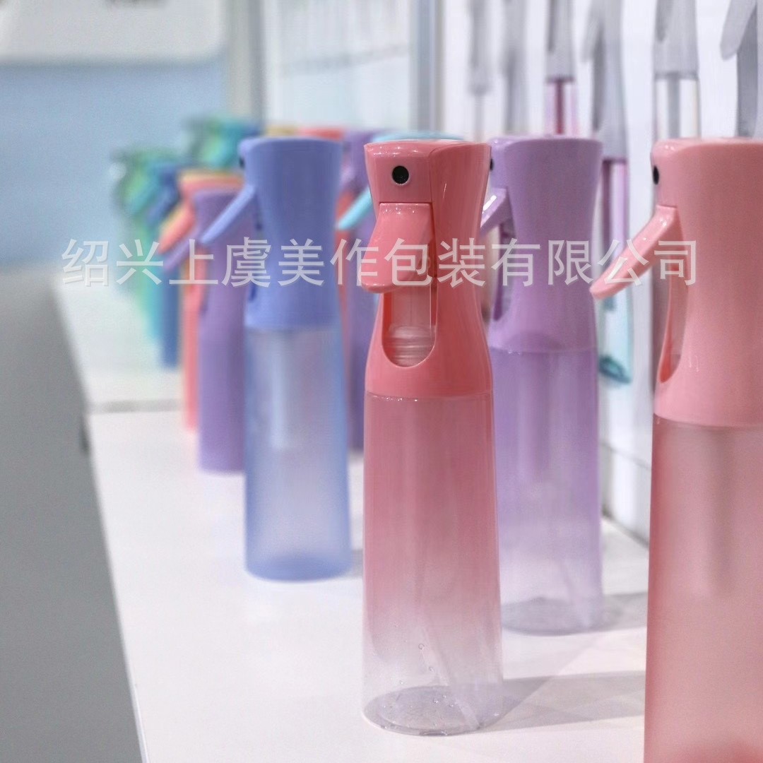 150ml300ml 원통형 핸드 헬드 헤어 스프레이 이발소 뷰티 살롱 두피 케어 정화 토너 급수