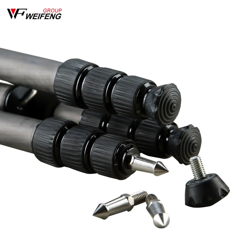 Профессиональный штатив из карбона, для ручной камеры WeiFeng, модель C6620/6620A