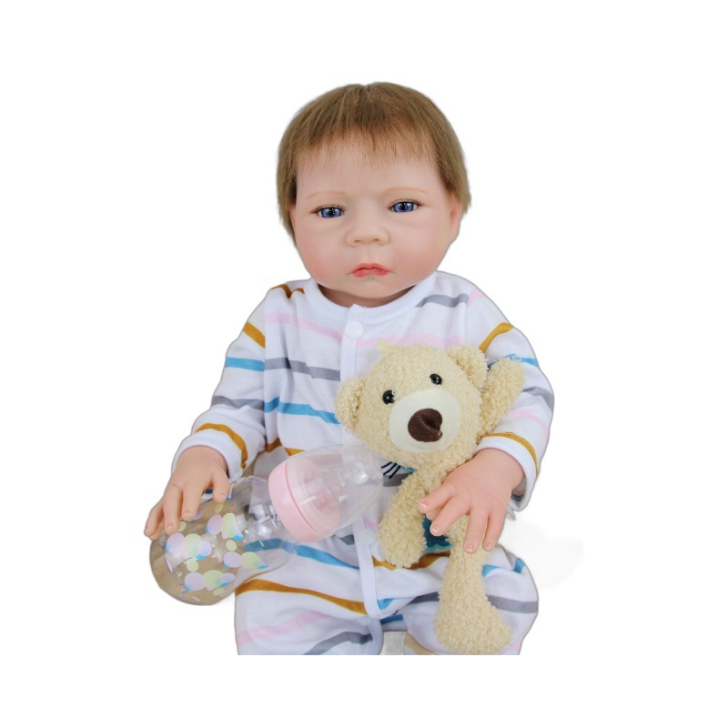 Muñeca suave de todo el cuerpo lavado con agua suave cm regalo puede ser altura de la muñeca puede ser 46 pesado reemplazar la compañía de lavado con agua