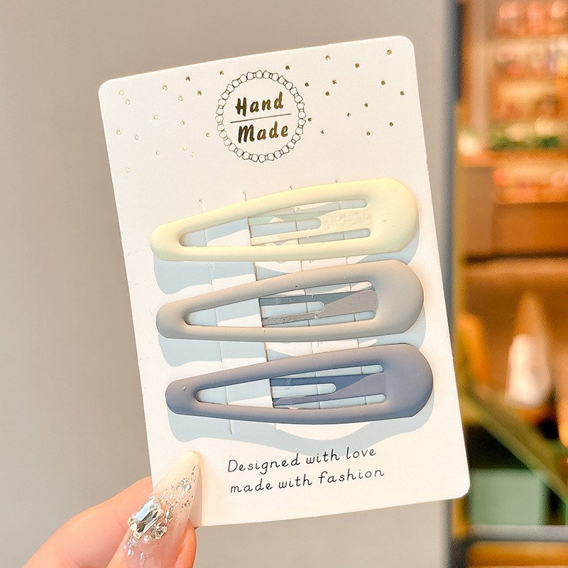 Coreano frisa cabello rotura BB clips tocado clips de cabello frontal lateral clips de cabello detrás de la cabeza clips de cabello