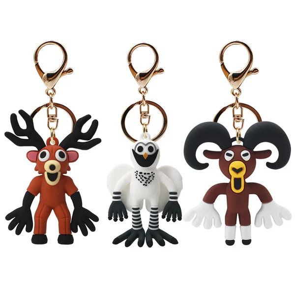 Cross-Border New Product 99Nights99 Night Keychain Horror Game Peripheral 99 Nights Elk Owl Toy Pendant