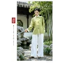 男女长袖同款棉麻禅修服