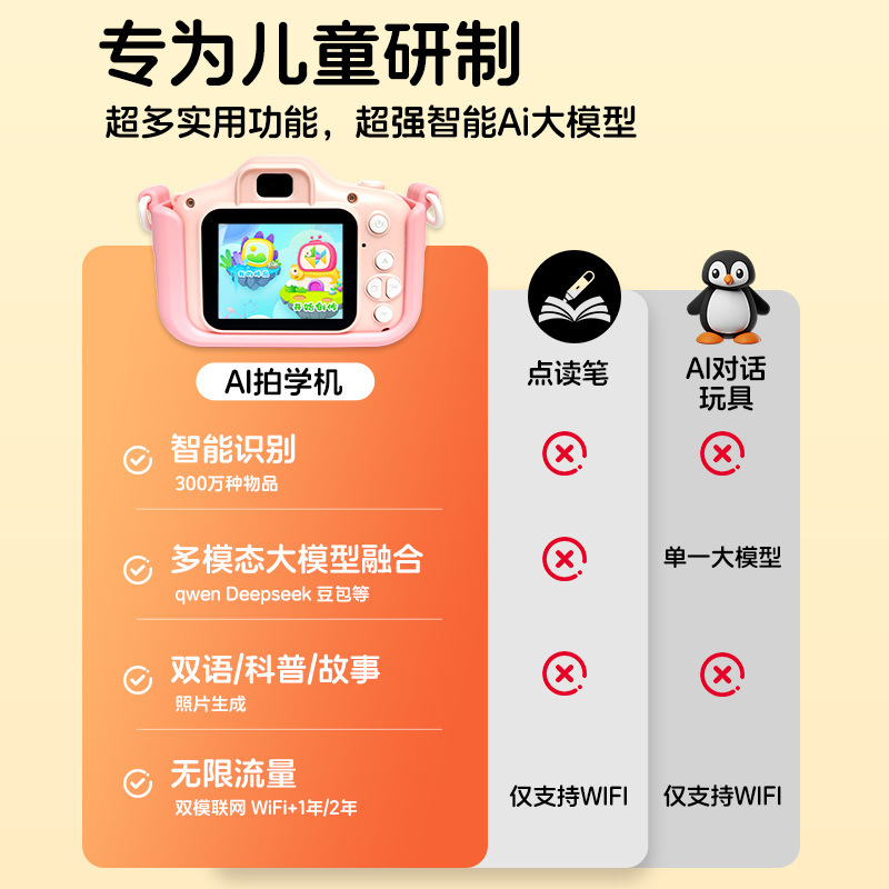 小智AI拍学机人工智能学习伴侣新款智能大模型deepseek豆包儿童|undefined
