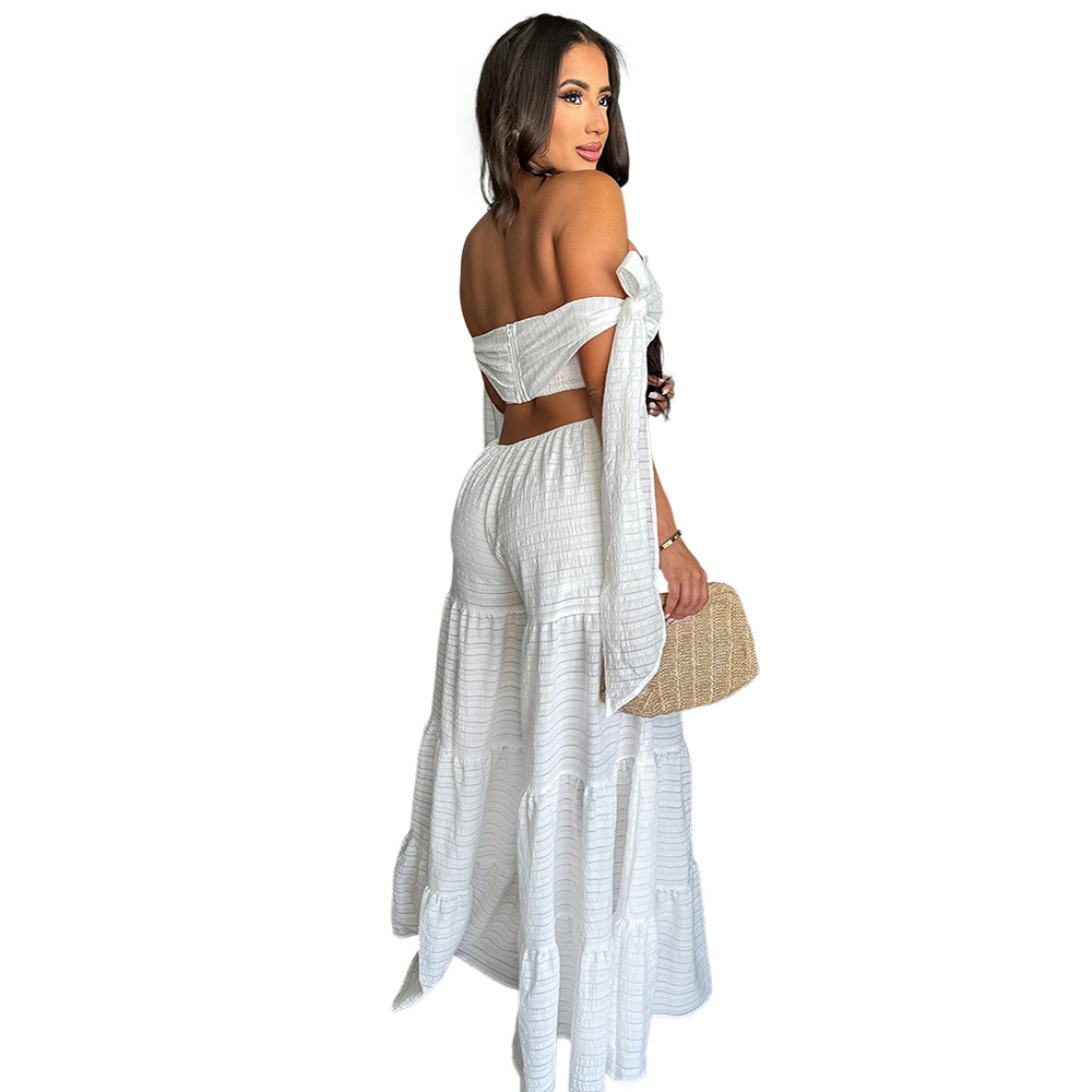 Women's Holiday Selfie Bodysuits Casual Simple Style Streetwear Solid Color Full Length Jumpsuits display picture 22