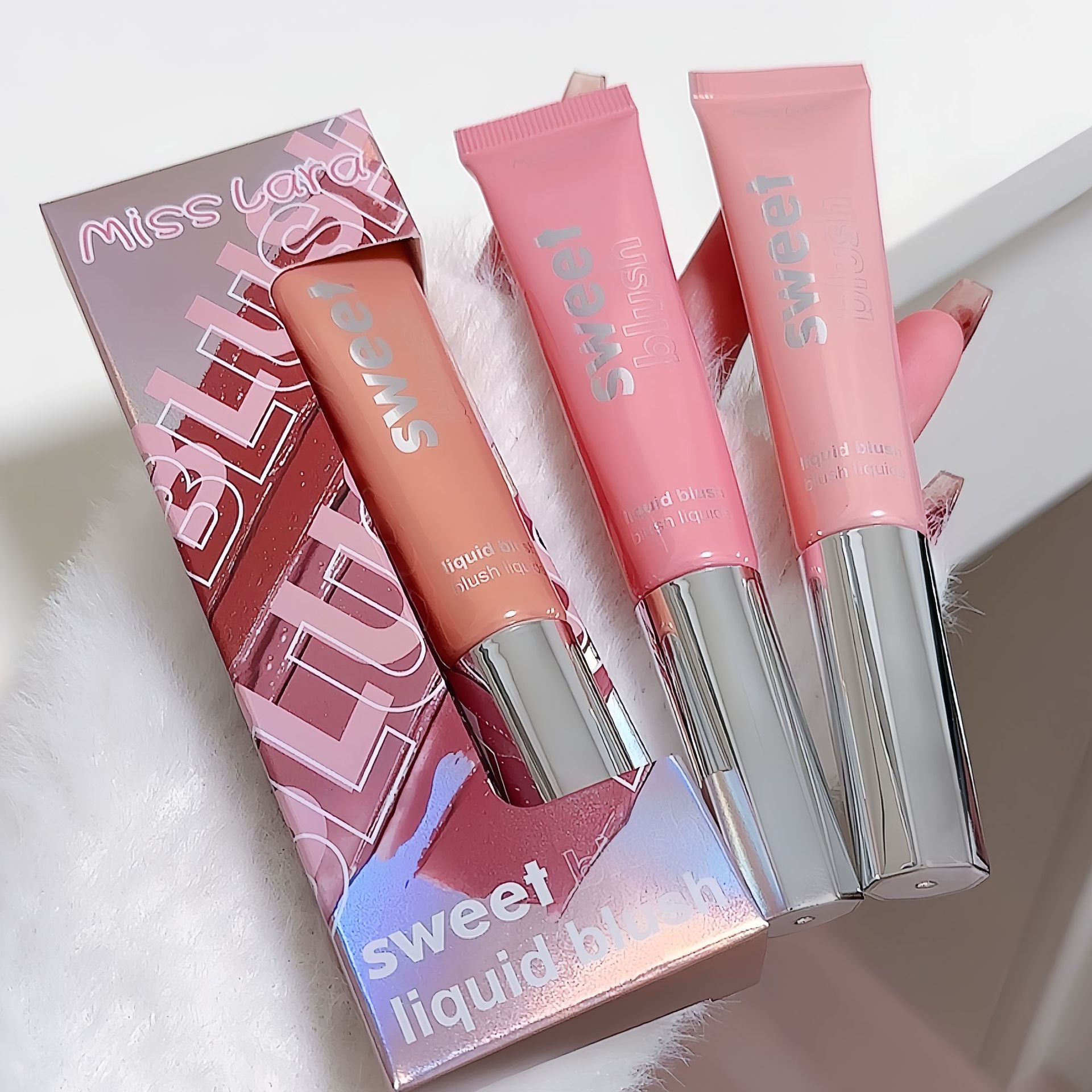 Cross -border for MISS LARA monochrome liquid blush