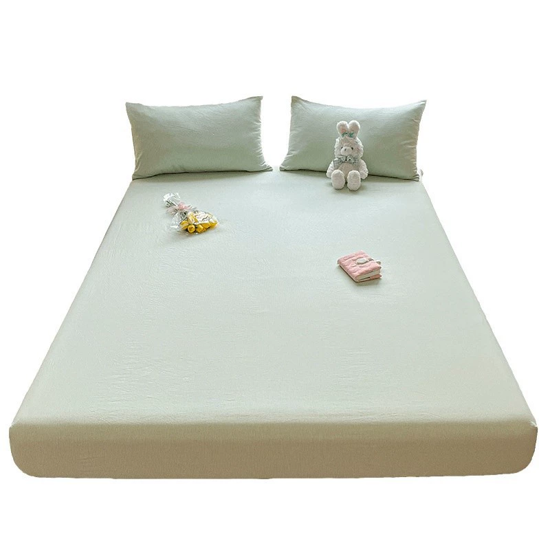 Cotton set, sheet, bedspread, mattress, protective cover, 3 piece set