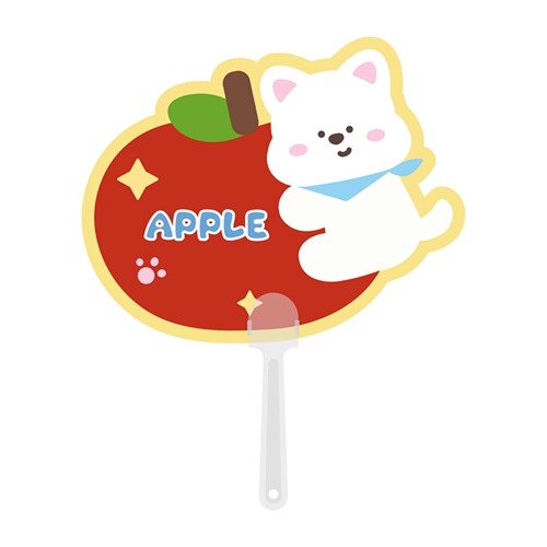 Tengyi Original Summer Cartoon Handheld Fan Cute Irregular Hand-cranked Fan Cooling Small Fan High-end Portable Fan
