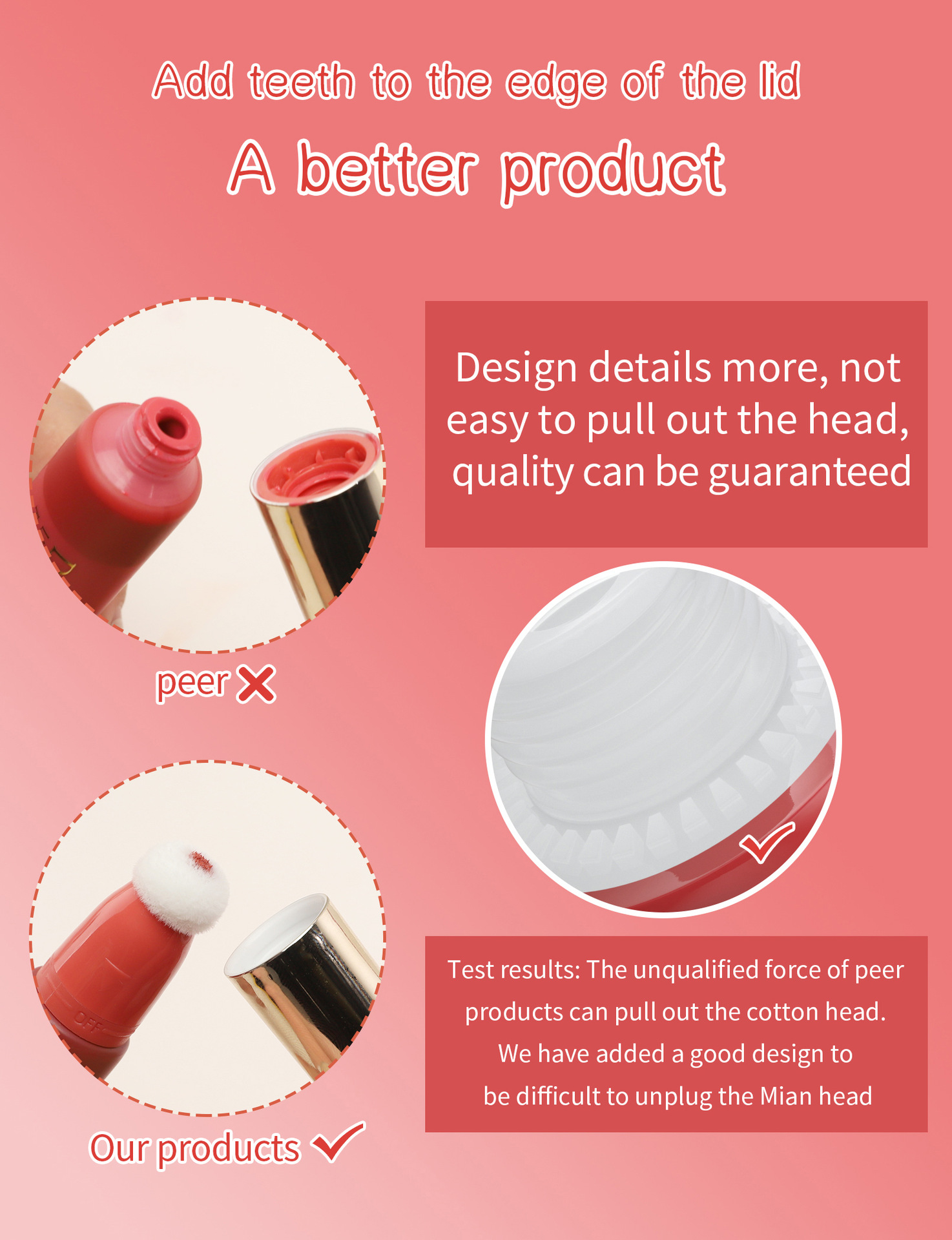 QIC Qini CAI Sponge Blush for Head, Lip and Cheek, Hydrating, Easy to Spread, Smooth and Long-lasting Liquid Blush undefined