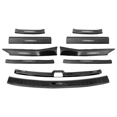 Stainless Steel Welcome Pedal Trim Dekorativ pedal başlıqları