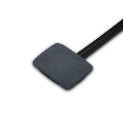 Mike Q Car Windshield Cleaning Brush Suede Double-Sided De-Fogging and Stain Removal Tool, Does Not Damage Glass, No Disassembly Required (Car cleaning tools) - suede-glass-brush-browngrey-randomly-distributed