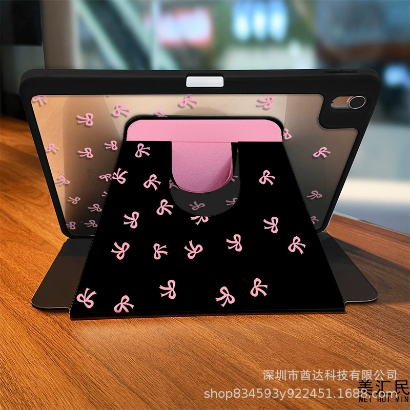 720° трёхскладной поворачивающийся защитный чехол для iPad, подходит для Honor X8 Pro, защитный чехол для планшета 11.5"