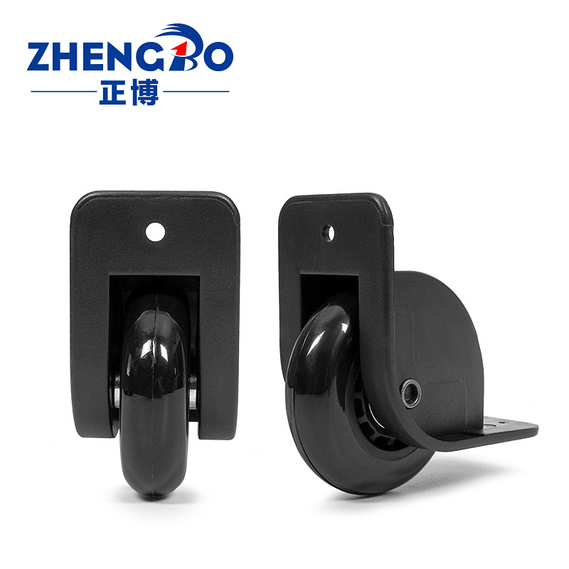 Travel Bag Accessories Plastic Wheels Suitcase Casters Plastic Directional Wheels Tool Makeup Box Pvc Casters