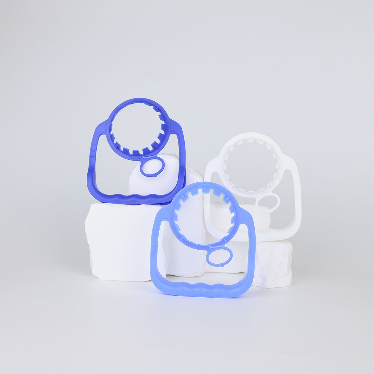 55 calibre PE botellas de plástico antideslizante de alta resistencia botellas de bebidas barril de aceite botellas de embalaje químico diario mango al por mayor