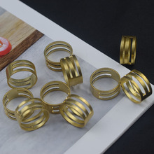 純銅開圈戒指diy手工飾品串珠工具配件 單圈開合器 掛圈戒指圈