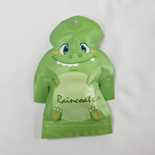 L Manufacturer's Ready-Made Cartoon Packaging Disposable Poncho Cloak Raincoat Can Be Used as a Beautiful Backpack Pendant