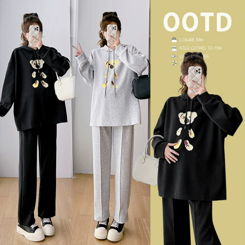 Весенний и осенний костюм для беременных