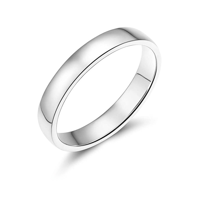 Silver-Gloss Ring (4mm)