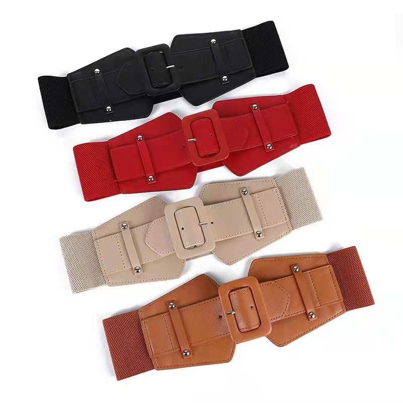 Ceinture En Cuir Pu De Couleur Unie De Mode display picture 1