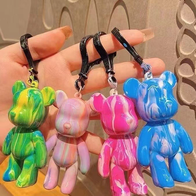 Keychain, gift box, children's materials set, handmade, graffiti
