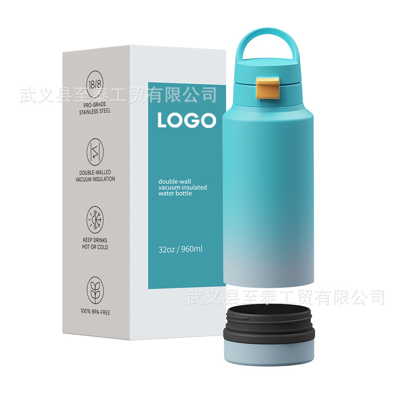 2023 New Product Research and Development Space Pot with Dog Bowl Stainless Steel Vacuum Thermos Cup Pet Bowl Dog Basin Amazon